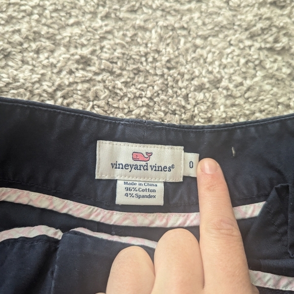 Vineyard Vines Navy Chino Short - Picture 4 of 6